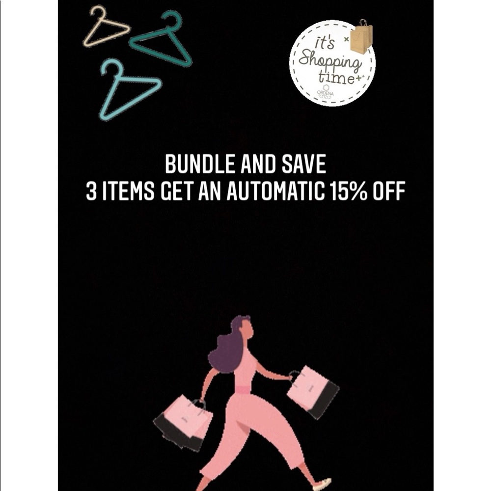 Bundle 3 items, save 15%
